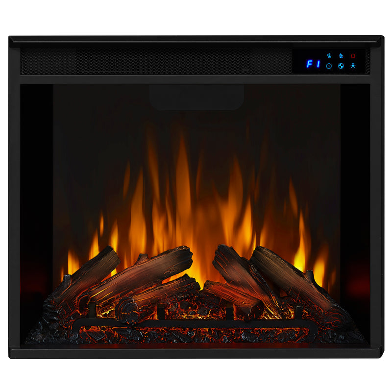 3750E-O Churchill Fireplace Oak Real Flame