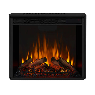 3750E-O Churchill Fireplace Oak Real Flame