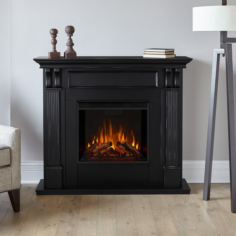 Ashley Electric Fireplace in Blackwash by Real Flame