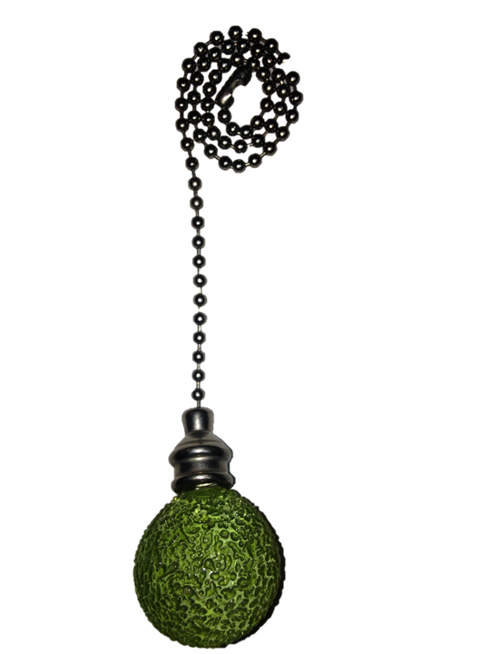 Lime - Glass Pull chain
