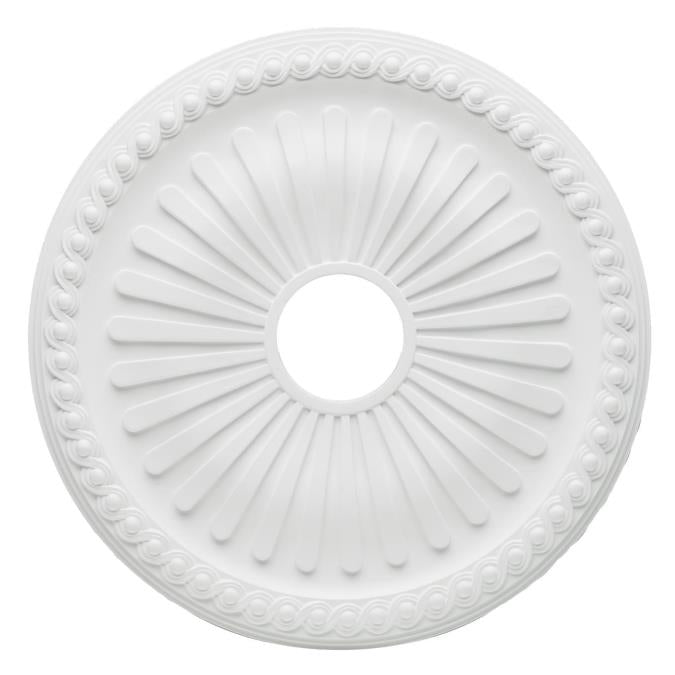 Westinghouse 20-Inch White Finish Soleil Ceiling Medallion
