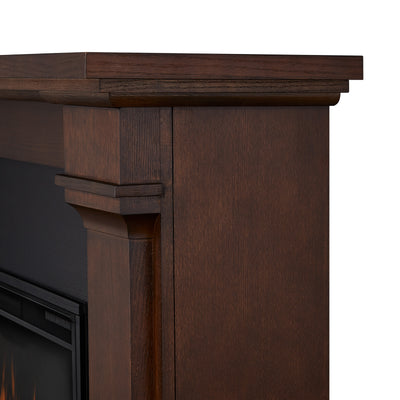 Callaway Grand Electric Fireplace in Chestnut Oak by Real Flame