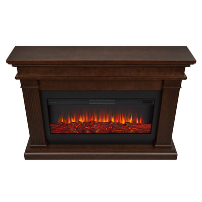 Beau Landscape Electric Fireplace in Dark Walnut by Real Flame