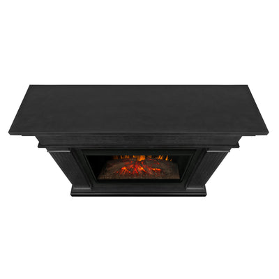 Centennial Grand Electric Fireplace in Black by Real Flame