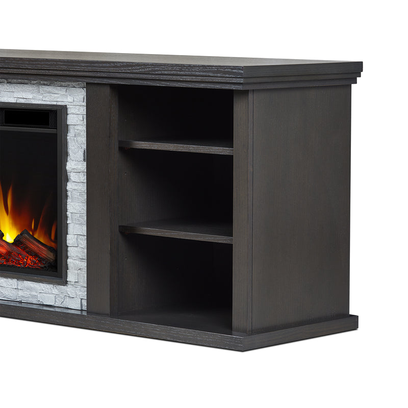 Kenai Slim Electric Fireplace TV Stand