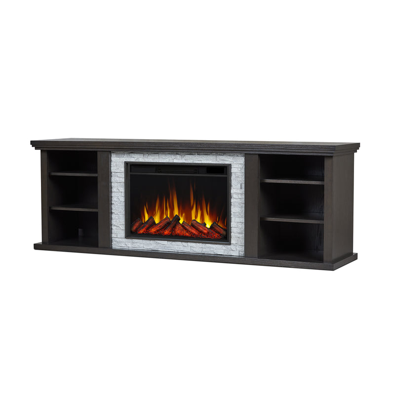 Kenai Slim Electric Fireplace TV Stand