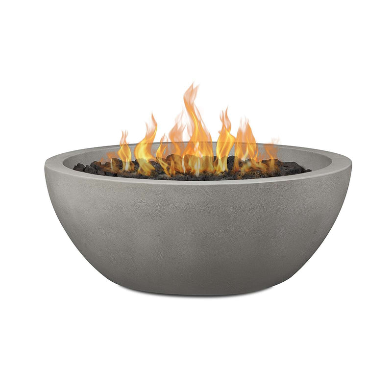 38" GFRC Fire Bowl Liquid Propane by Real Flame