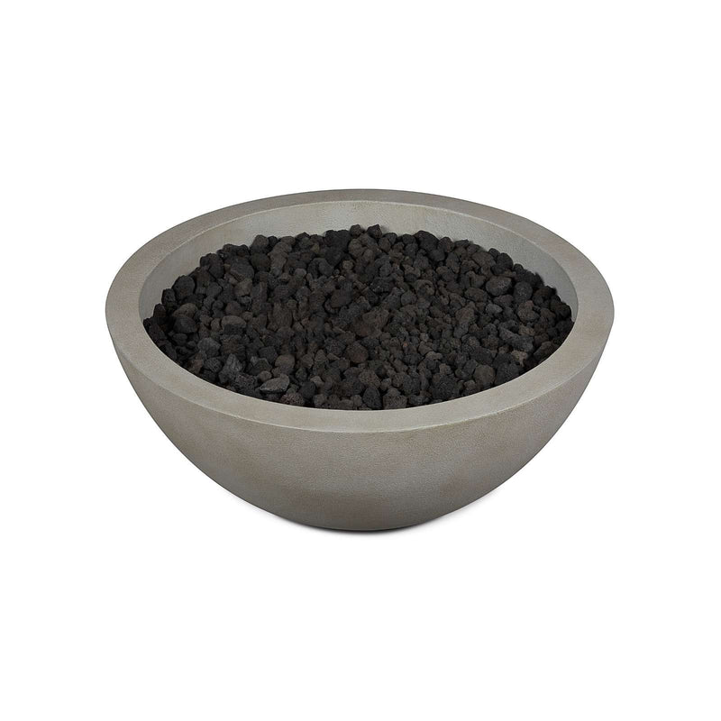 38" GFRC Fire Bowl Liquid Propane by Real Flame