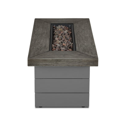 Sullivan Propane Fire Table in Gray by Real Flame