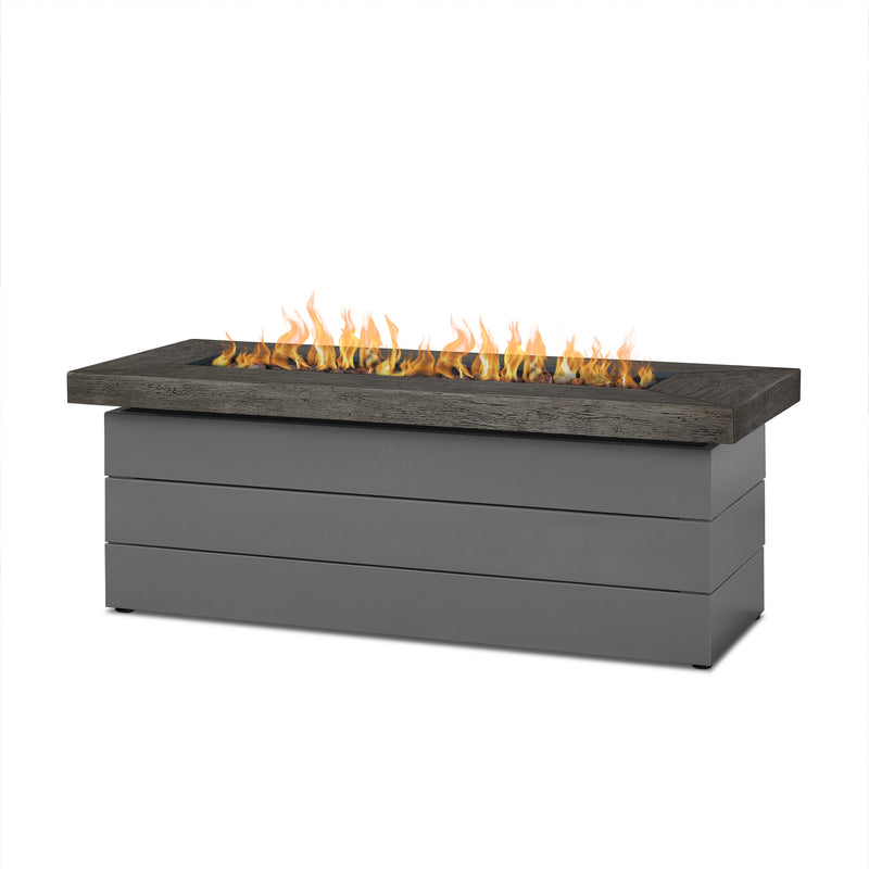 Sullivan Propane Fire Table in Gray by Real Flame