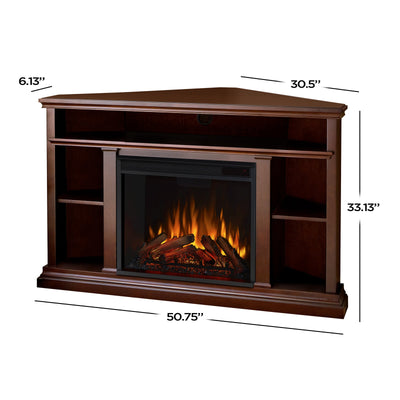 Churchill Fireplace Real Flame