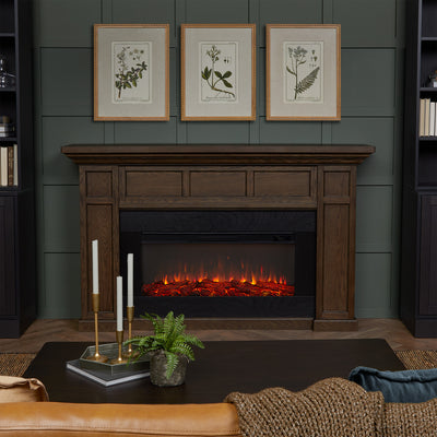 Alcott Landscape Electric Fireplace by Real Flame