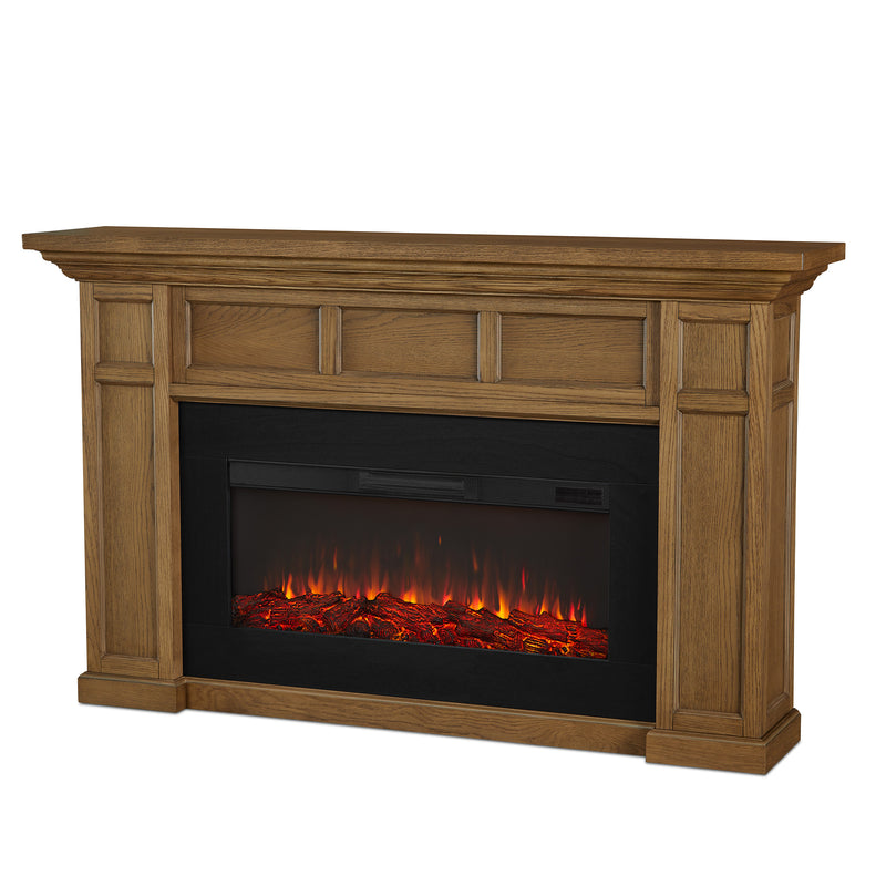 Alcott Landscape Electric Fireplace by Real Flame