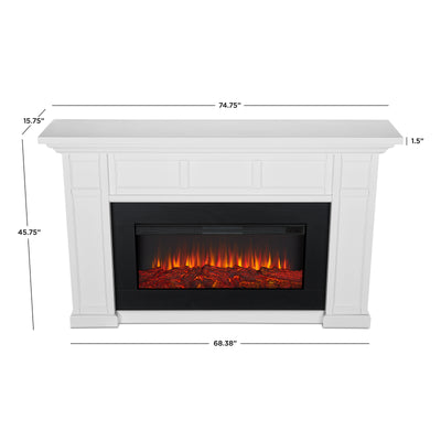 Alcott Landscape Electric Fireplace by Real Flame