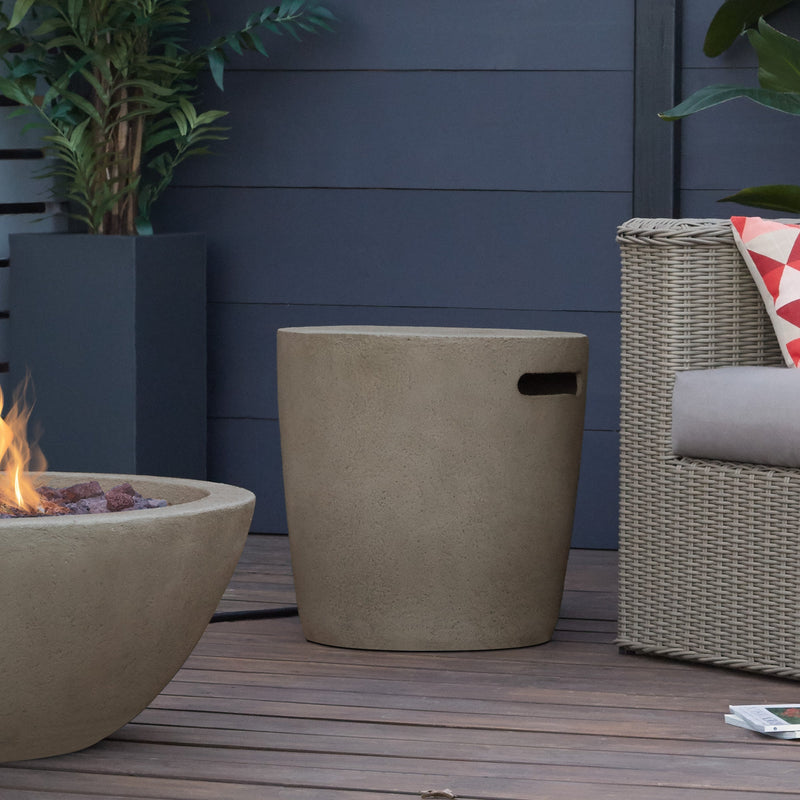 Riverside 20 lb Propane Tank Cover in by Real Flame
