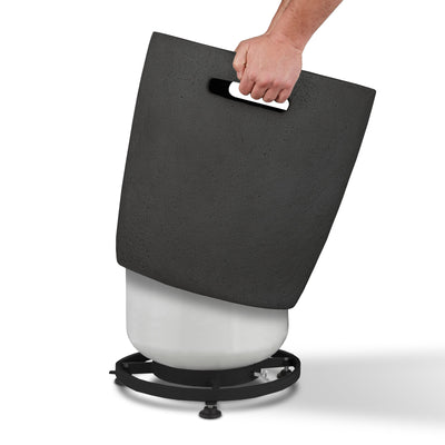 Riverside 20 lb Propane Tank Cover in by Real Flame