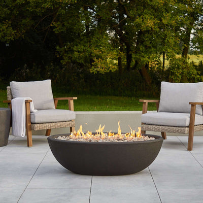 Riverside Oval Propane Fire Bowl by Real Flame