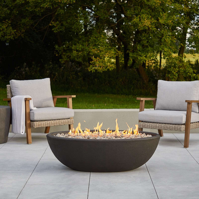 Riverside Oval Propane Fire Bowl by Real Flame