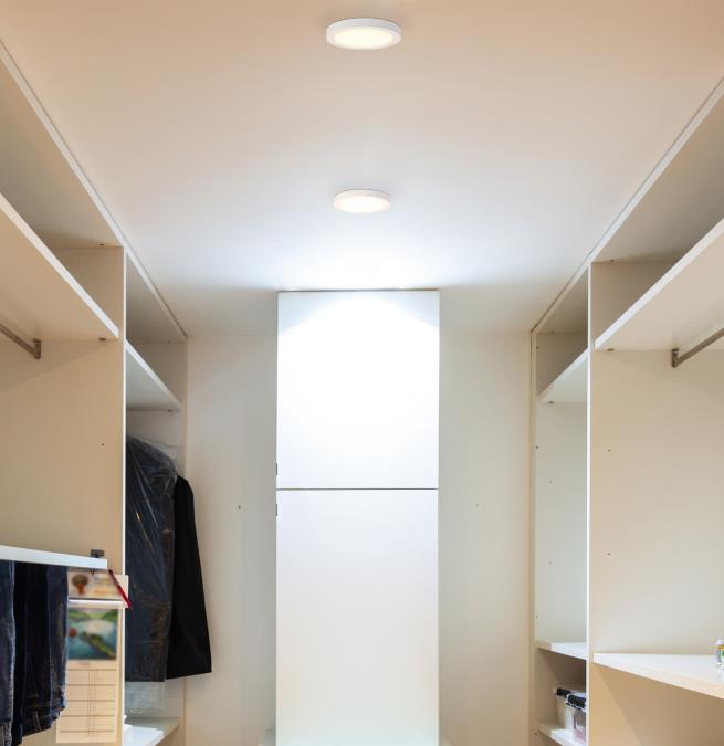 7 Inch, 17 Watt LED Indoor Flush Mount Ceiling Fixture