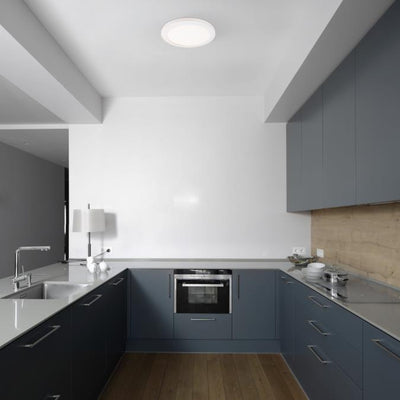 12-in. 22-Watt White Selectable Dimmable Integrated LED Indoor Flush Mount
