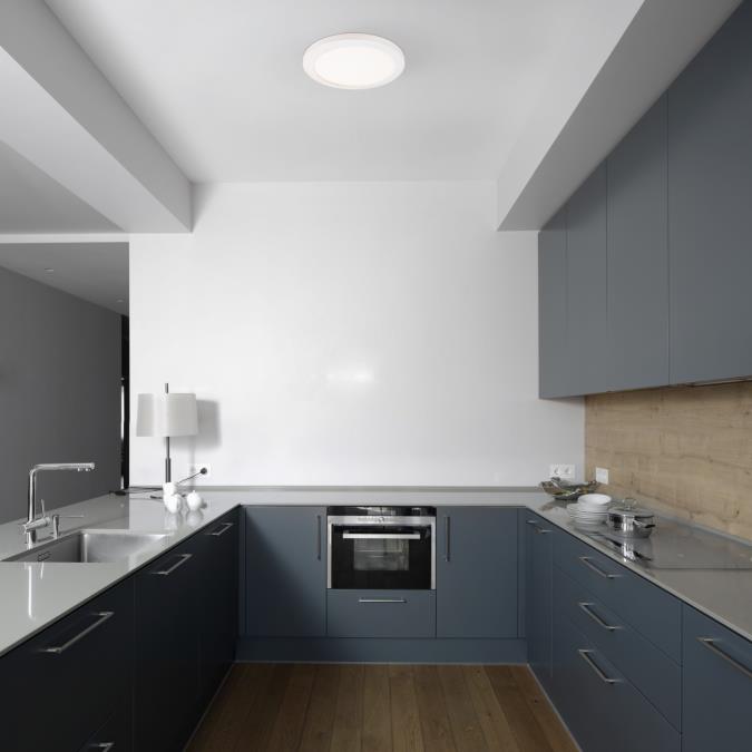12-in. 22-Watt White Selectable Dimmable Integrated LED Indoor Flush Mount
