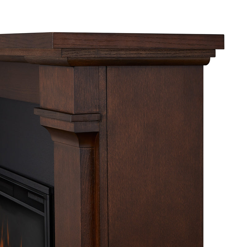 Callaway Grand Electric Fireplace in White by Real Flame