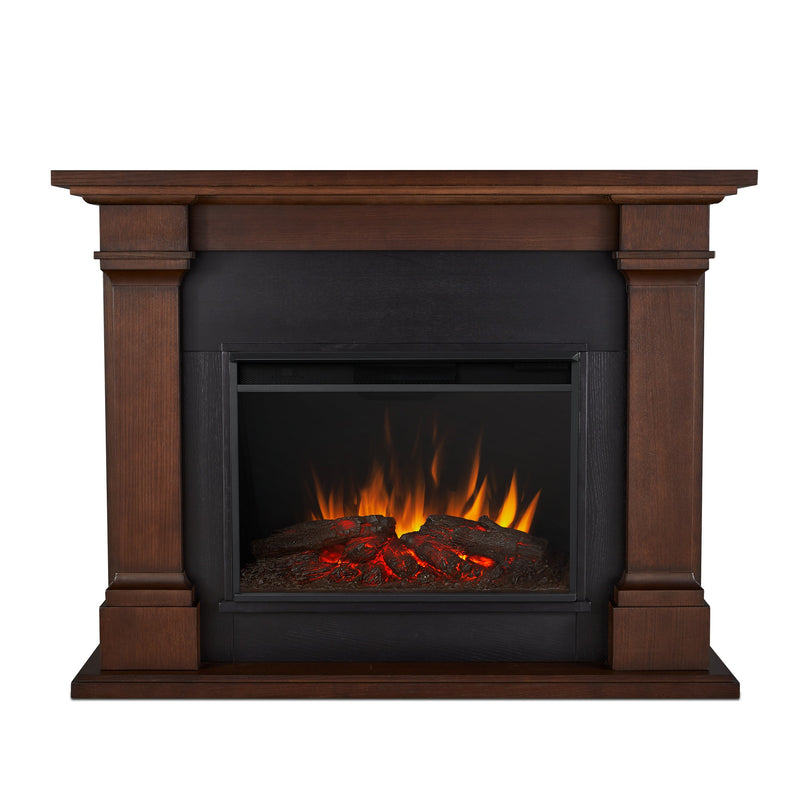 Callaway Grand Electric Fireplace in White by Real Flame
