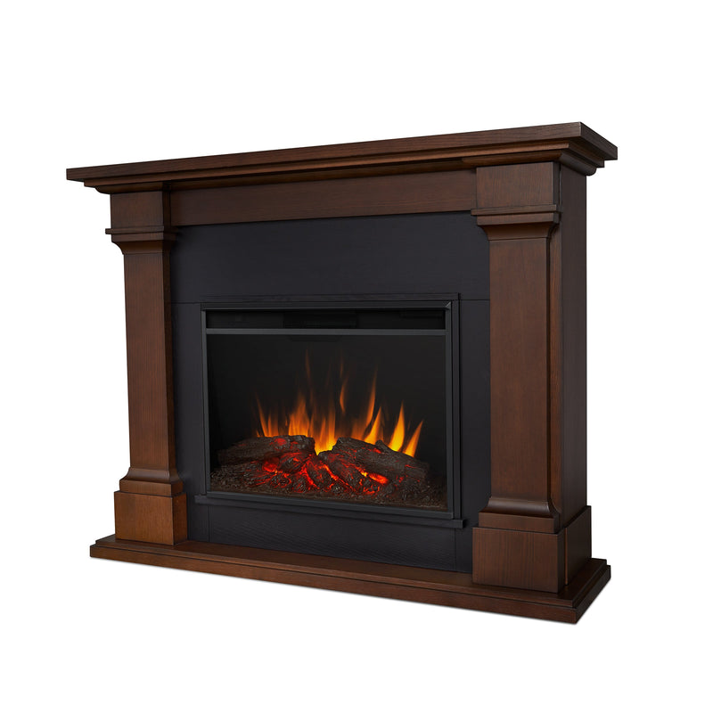 Callaway Grand Electric Fireplace in White by Real Flame