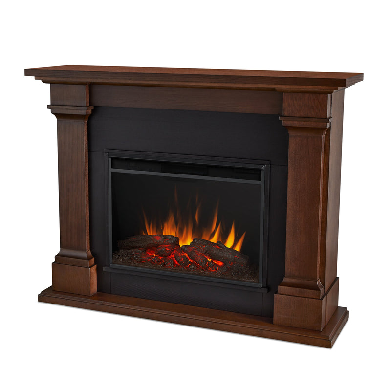 Callaway Grand Electric Fireplace in White by Real Flame