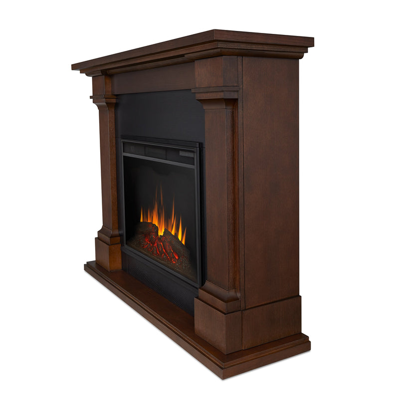 Callaway Grand Electric Fireplace in White by Real Flame