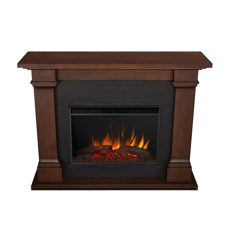 Callaway Grand Electric Fireplace in White by Real Flame