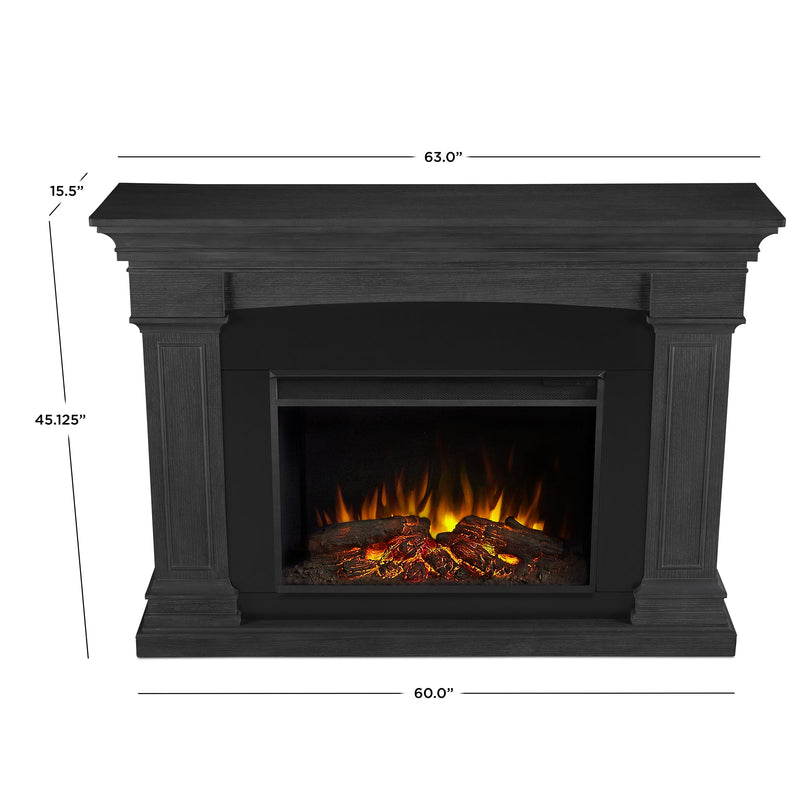 Deland Grand Electric Fireplace by Real Flame