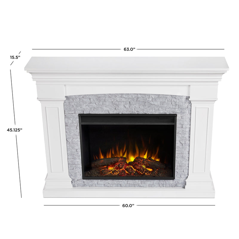 Deland Grand Electric Fireplace by Real Flame