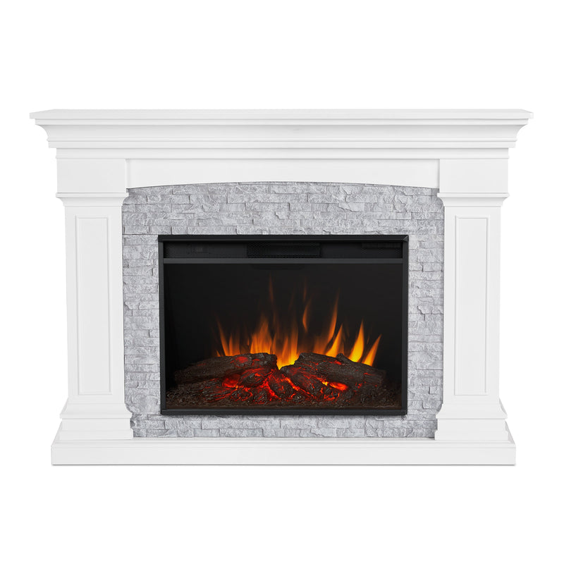 Deland Grand Electric Fireplace by Real Flame