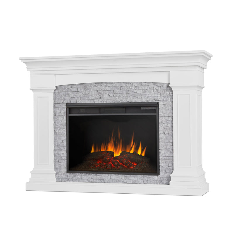 Deland Grand Electric Fireplace by Real Flame