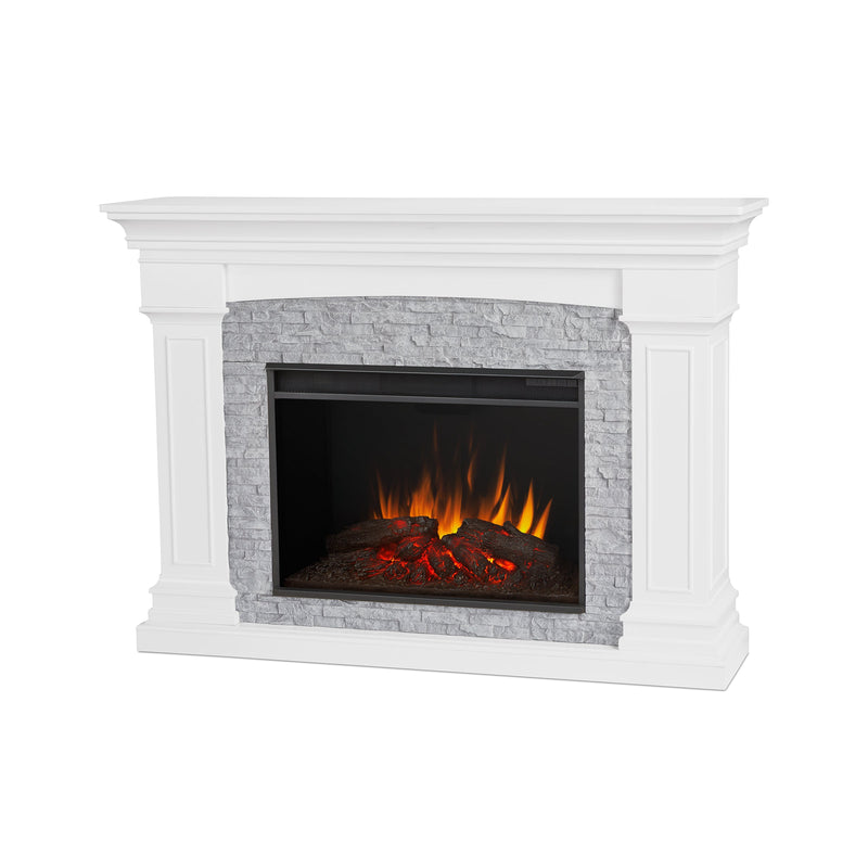 Deland Grand Electric Fireplace by Real Flame
