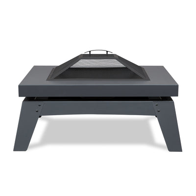 Foyer au bois Breton gris par Real Flame