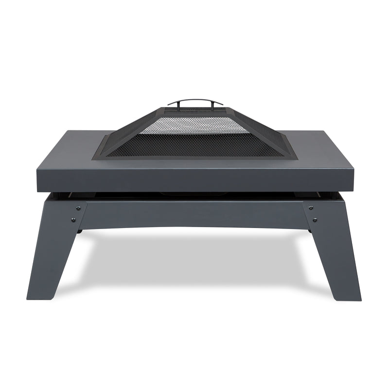 Foyer au bois Breton gris par Real Flame