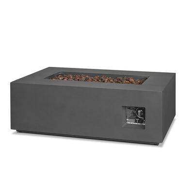 **OPEN BOX AND PICK UP ONLY**Aegean 42" Rectangle Propane or Natural Gas Fire Pit Table