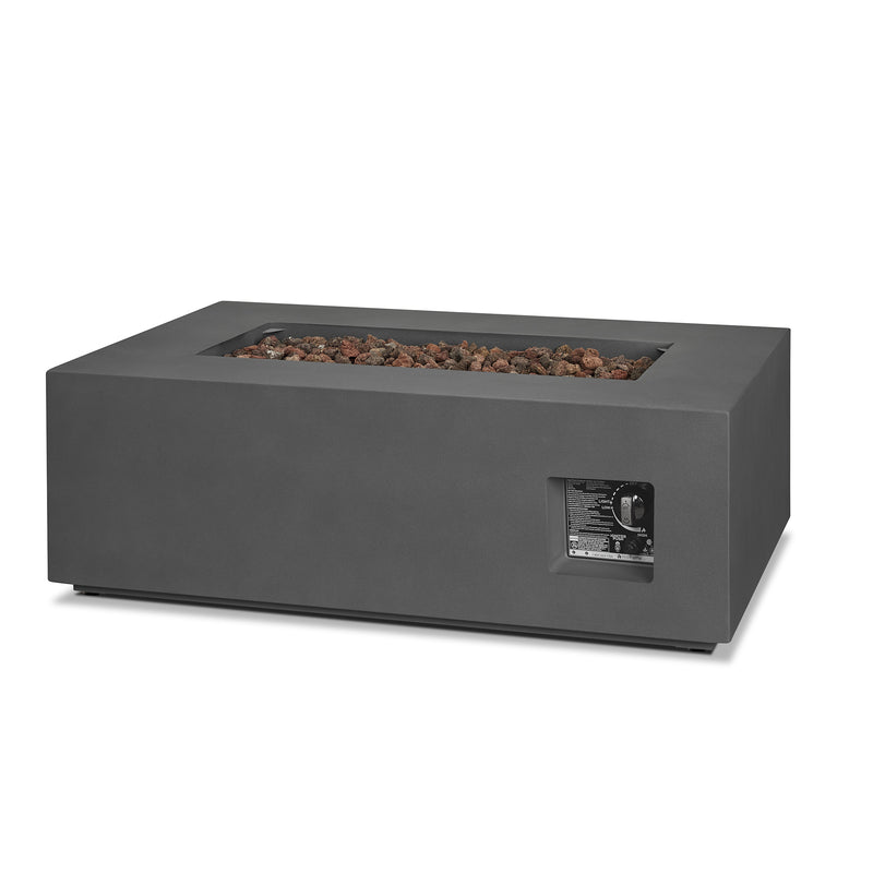 **OPEN BOX AND PICK UP ONLY**Aegean 42" Rectangle Propane or Natural Gas Fire Pit Table