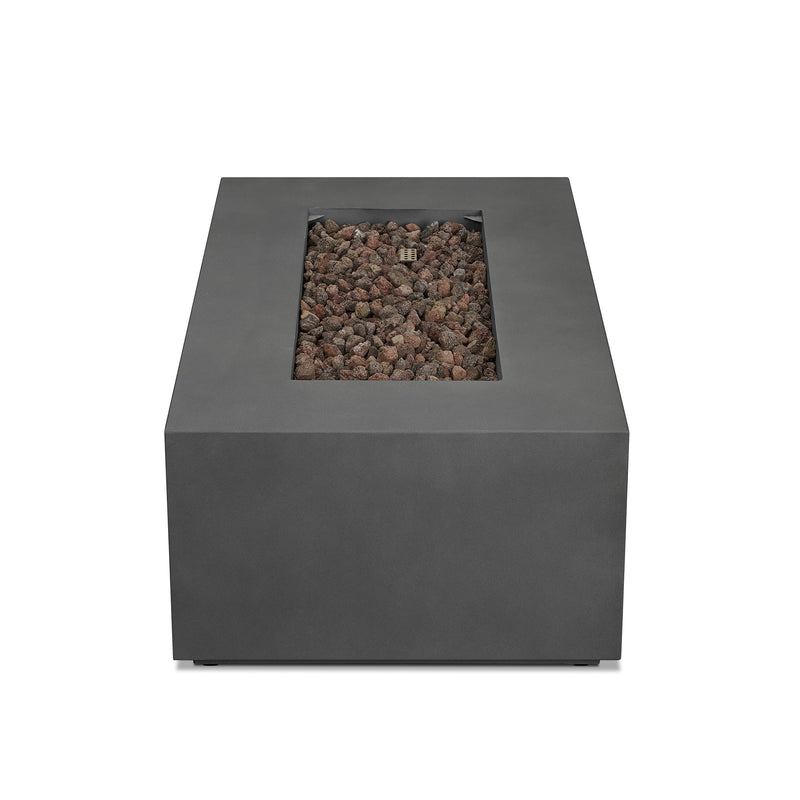 **OPEN BOX AND PICK UP ONLY**Aegean 42" Rectangle Propane or Natural Gas Fire Pit Table
