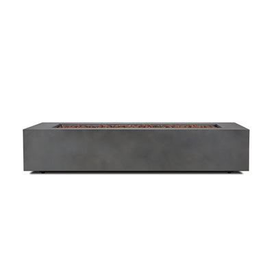 Aegean 70" Rectangle Propane Fire Table with Natural Gas Conversion Kit by Real Flame