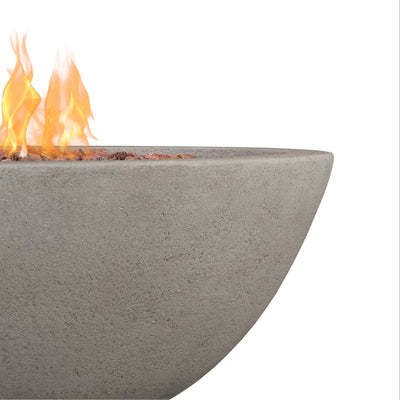 Riverside Propane Fire Bowl with Natural Gas Conversion Kit by Real Flame