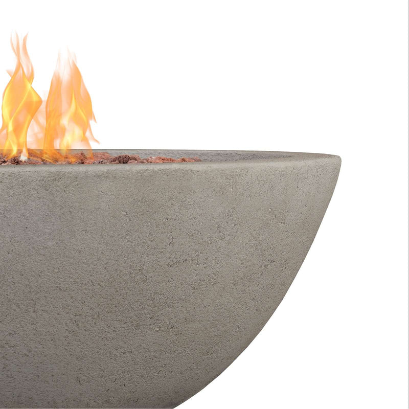 Riverside Propane Fire Bowl with Natural Gas Conversion Kit by Real Flame