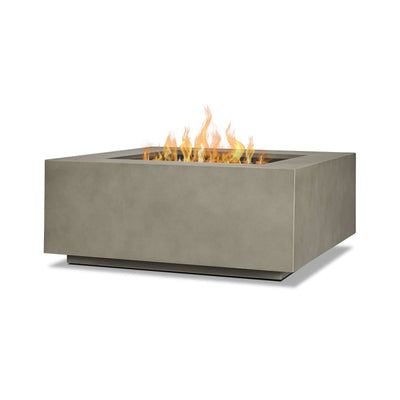Aegean Square Propane Gas Fire Table with Natural Gas Conversion Kit by Real Flame