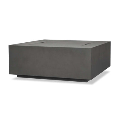 Aegean Square Propane Gas Fire Table with Natural Gas Conversion Kit by Real Flame