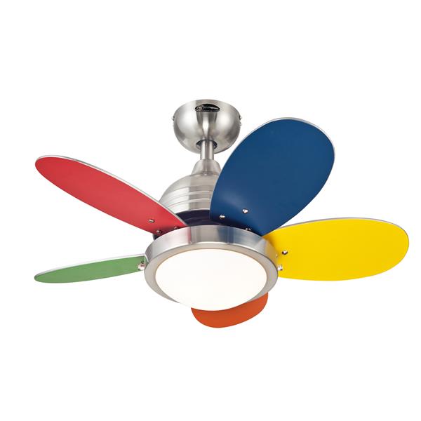 Roundabout Ceiling Fan 30" LED - BN - NO LIMITER