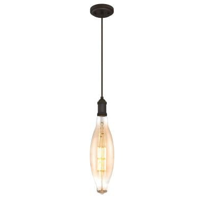 Westinghouse Lighting One-Light LED Indoor Mini Pendant, Oil Rubbed Bronze Finish with Oversized E38 Filament LED