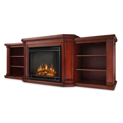 Valmont 7930E Dark Mahogany Fireplace - ECOMAT.CA