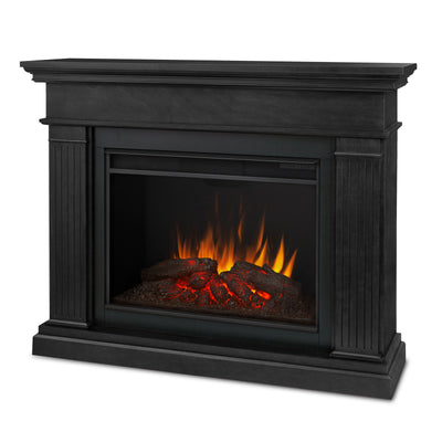 Centennial Grand Electric Fireplace in Black by Real Flame